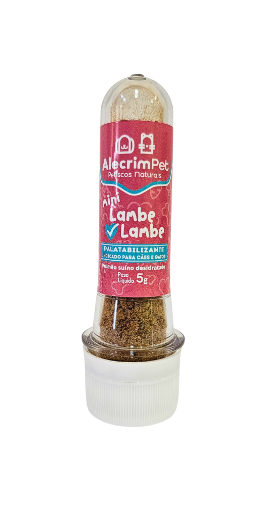 Palatabilizante Mini Lambe Lambe Suíno (Pulmão Suíno)
