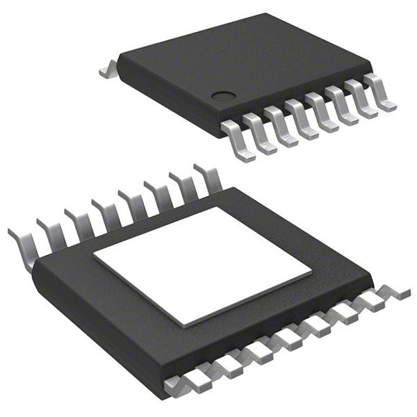 CI TMUX6209PWR Multiplexador 4 Canais 2:1 TSSOP-16 SMD Marca Texas