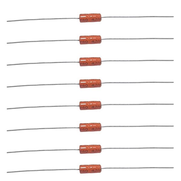 Siemens Capacitor Eletrolítico 4.7uF 40V 9x11 Axial