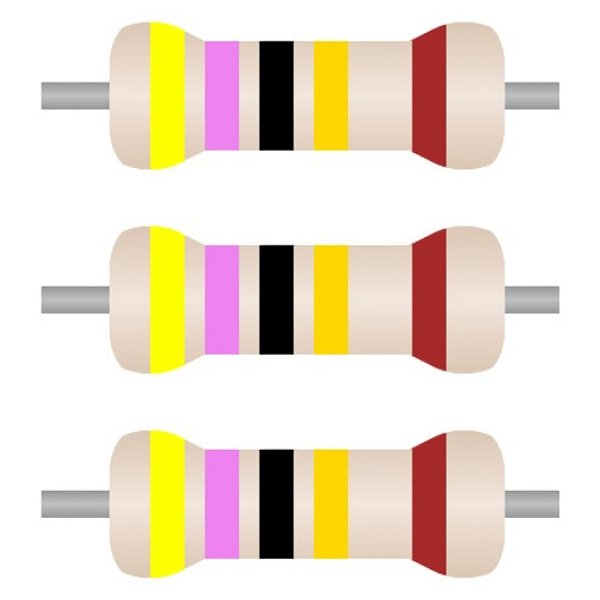 ROHM SFR25 Resistor Filme Metálico 47R 0.5W 1% - Kit 100 Peças