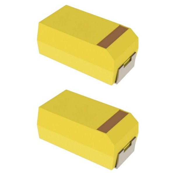 YAGEO KEMET T491C105K050AT Capacitor Tântalo 1uF 50V 10% SMD 2312