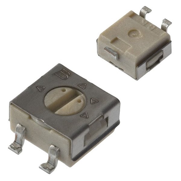 Bourns 3314G-1-501E Trimpot 500R 4MM 1 Volta SMD 1/4W