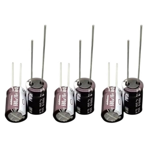 Capacitor 680uF 16V 10x20mm PW Eletrolítico Nichicon