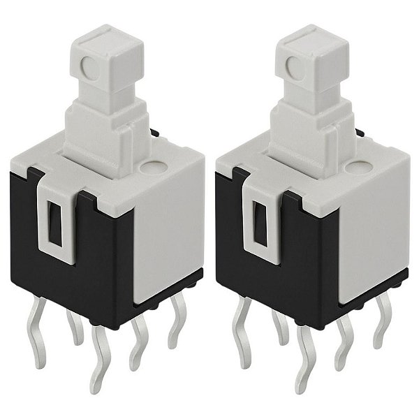 Alps Alpine - Chave Táctil ON-OFF 6 Pinos 12VDC 100mA (SPPH260100)