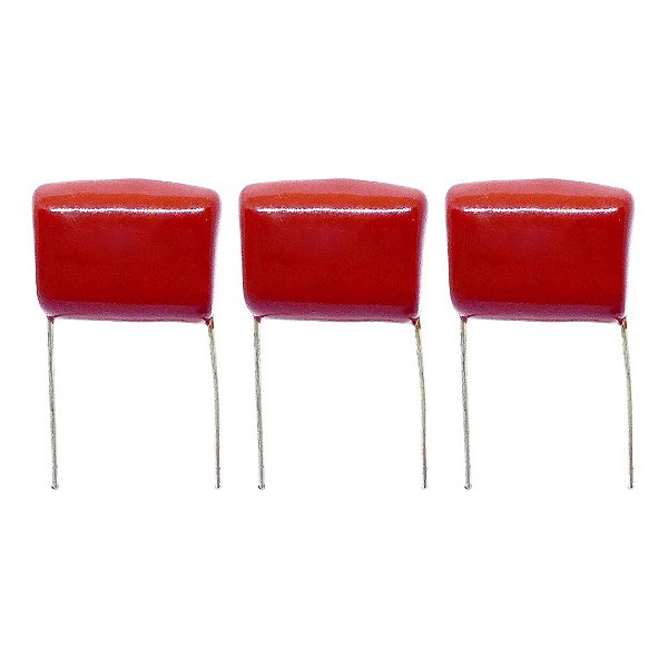 15nF 15K 100V 153J100V - Capacitor Poliéster Alta Precisão