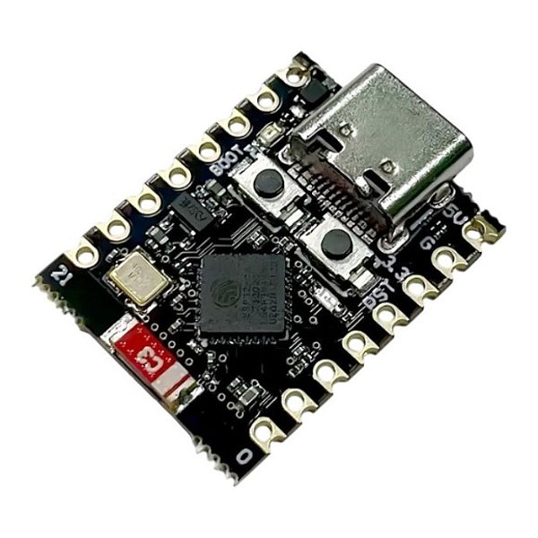 Módulo Super Mini ESP32-C3 USB-C com Wi-Fi e Bluetooth