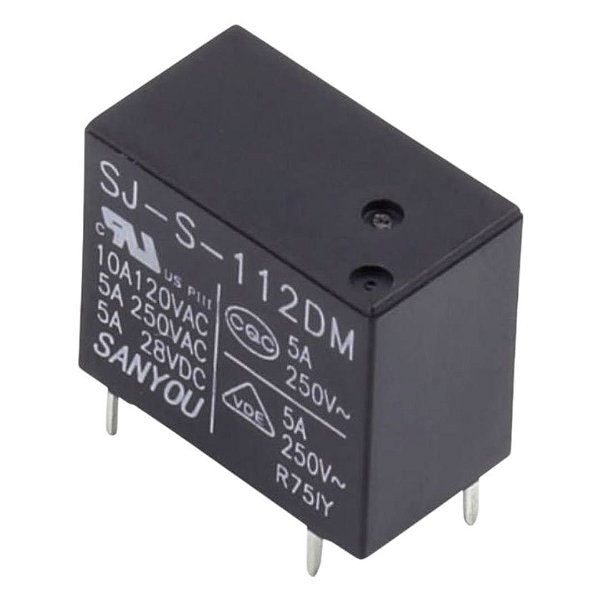Sanyou SJ-S-112DM – Relé 28V 5A 4-Terminais
