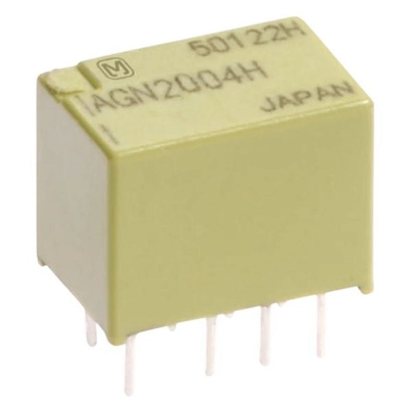 Panasonic AGN2004H – Relé de Sinal 4.5V, 1A, Dupla Troca (DPDT)