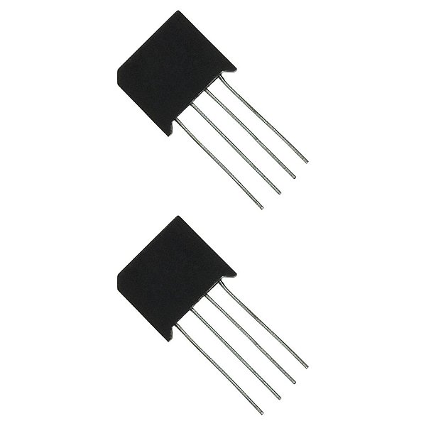 RS206L – Ponte Retificadora 2A 800V Tipo RS-2L para Montagem PTH