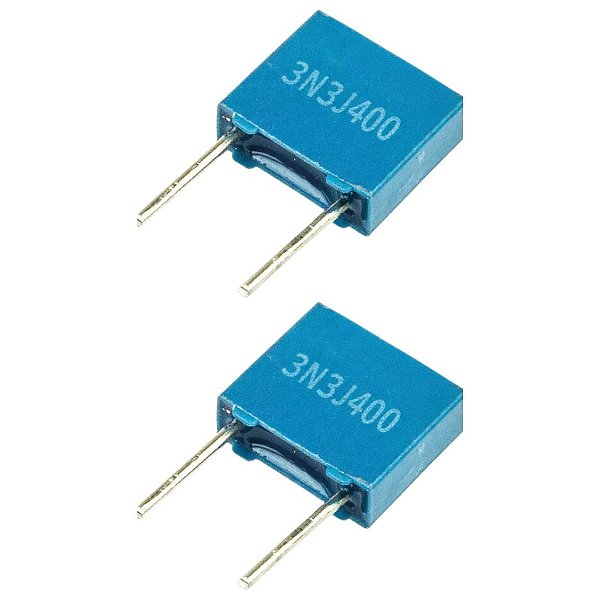 B32529C6332J000 Capacitor Poliéster 3.3nF 400V 5% Passo 5mm