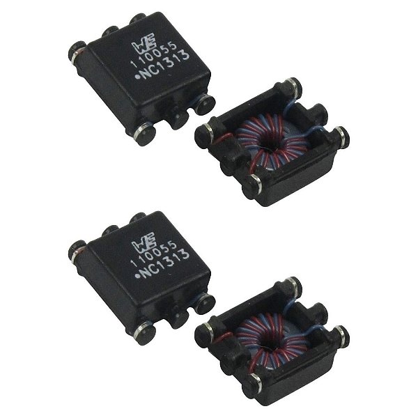 Pulse Transformer SMD 80uH Código 11056 – Ref. 750110056