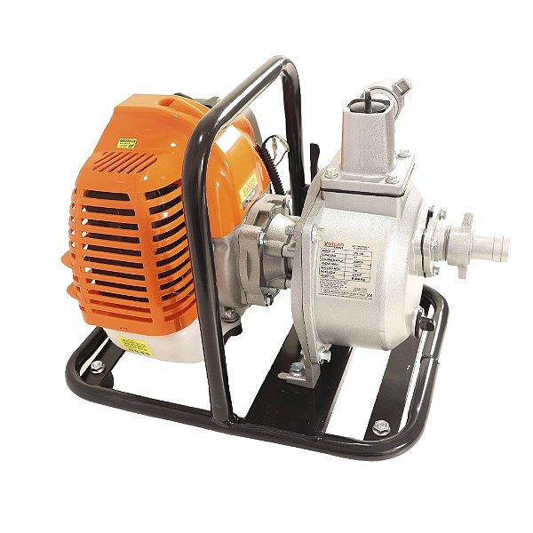 MOTOBOMBA GASOLINA 2T AUTOESCORVANTE 1'' POL. 52cc 2,5HP VB10B VULCAN TRENT