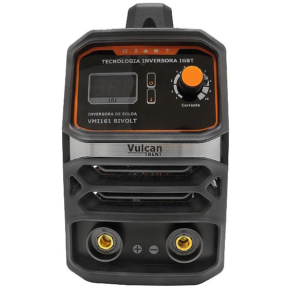 MAQUINA INVERSORA DE SOLDA 160 AMPERES BIVOLT PAINEL DIGITAL VMI161 VULCAN TRENT