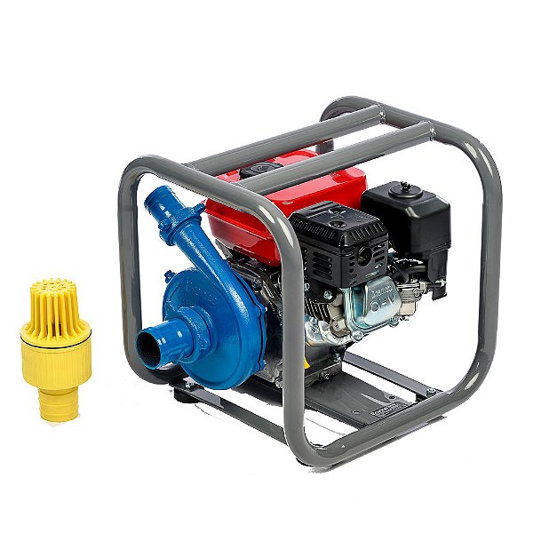 Motobomba Centrífuga a Gasolina 6,5 cv Partida Manual Branco B4T-716