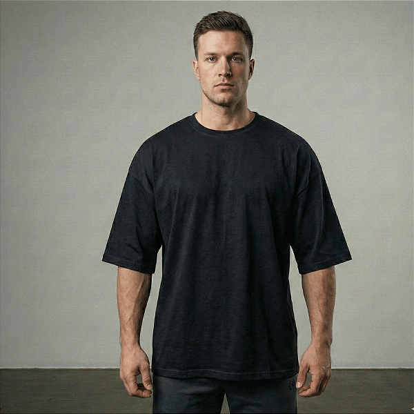 Camiseta Lisa Oversized