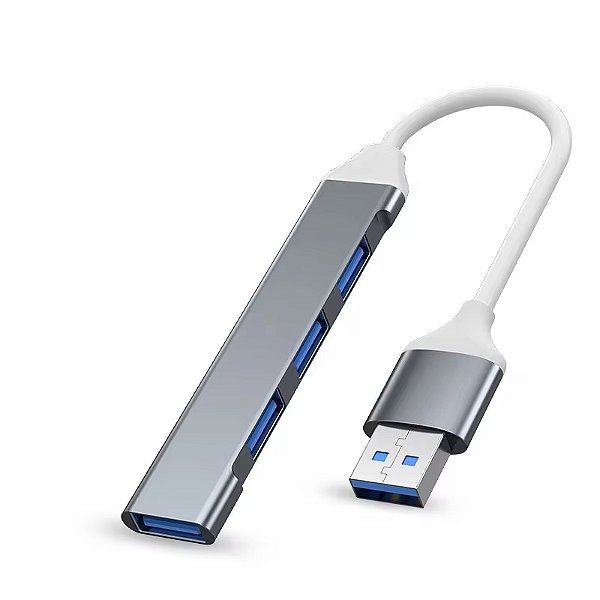 HUB MINI USB3.1 Multi 4 Portas 4 em 1
