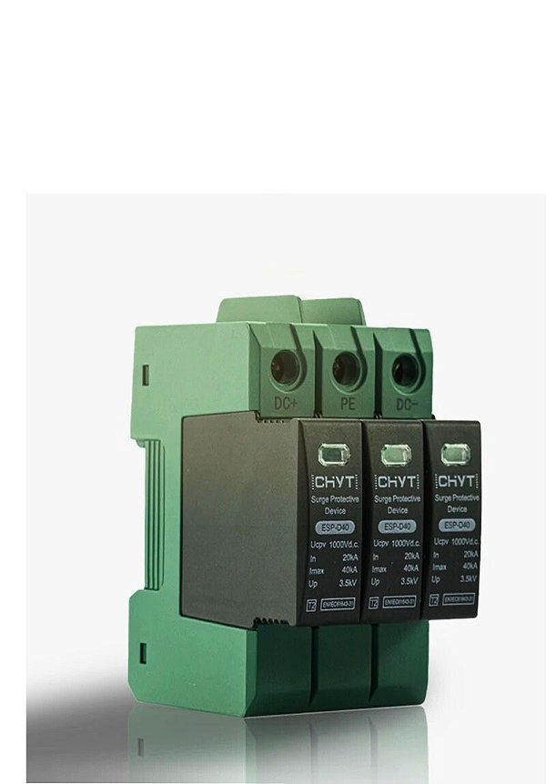 DPS - Dispositivo de Proteção contra Surtos 3 polos 1000v cc Ichyt
