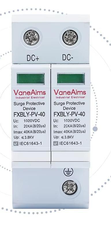 DPS - Dispositivo de Proteção contra Surtos 40kA 1000vcc 2 polos Vane Aims