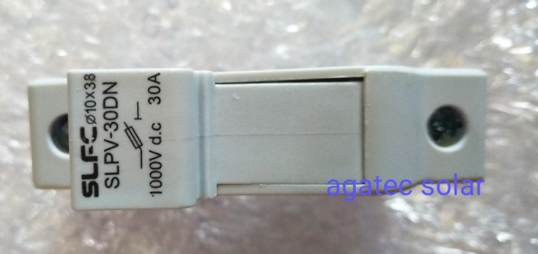 Porta Fusíveis 1 polo 10x38  30 amperes 1000vcc SLFC