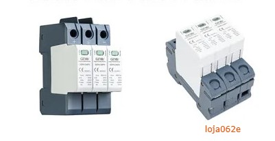 DPS-Dispositivo de Proteção contra Surtos 20~40kA 1000vcc 3 polos Geya