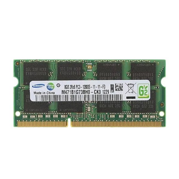 Memória RAM 8GB 1600Hz DDR3L Samsung Notebook
