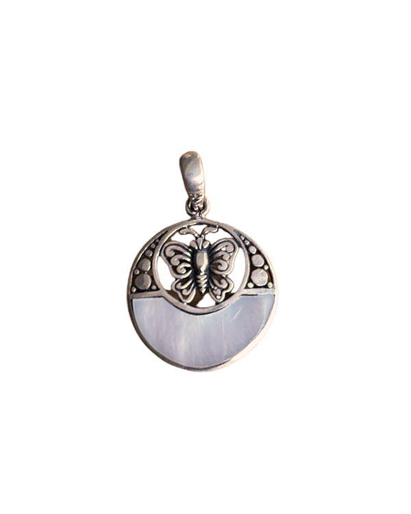 Pingente Madrepérola Borboleta