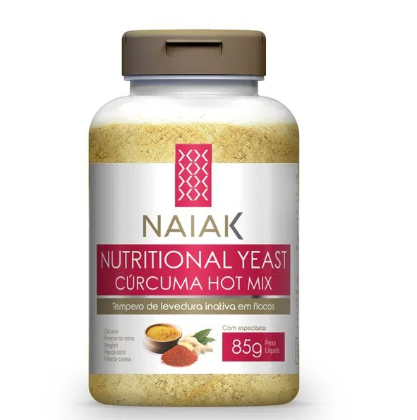 NUTRITIONAL YEAST VEGAN CHEESE NAIAK 85G SABOR ESPECIARIAS