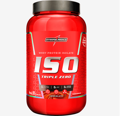 WHEY ISO TRIPLE ZERO POTE 900G INTEGRALMEDICA SABOR CHOCOLATE