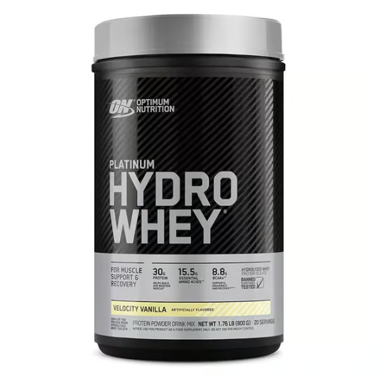 PLATINUM HYDRO WHEY OPOTIMUN NUTRITION POTE 800G SABOR VELOCITY VANILLA