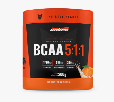 BCAA 5:1:1 NEW MILLEN 200G SABOR TANGERINA