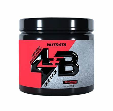 PRÉ TREINO 4B NUTRATA POTE 300G SABOR WATERMELON