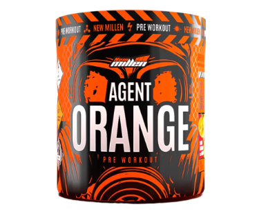AGENT ORANGE PRE WORKOUT NEW MILLEN 250G SABOR TANGERINA