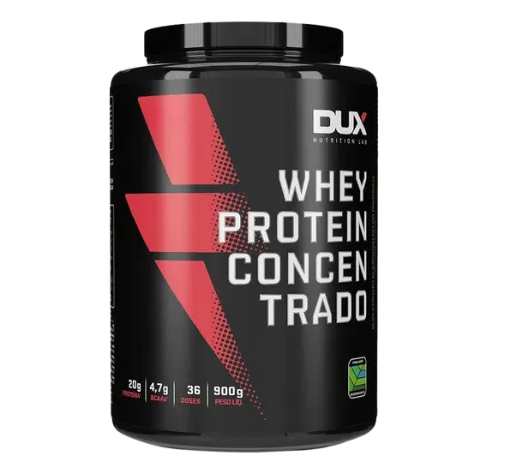 WHEY DUX CONCENTRADO POTE 900G SABOR BUTTER COOKIES