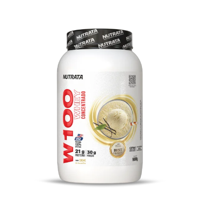 W100 WHEY 900G BAUNILHA POTE NUTRATA