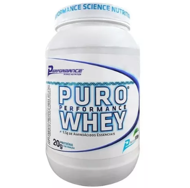 PURO WHEY PERFORMACE POTE 909G SABOR CARAMELO
