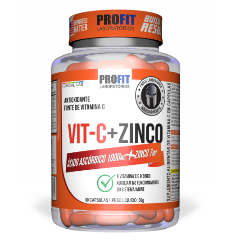 VITA C + ZINCO PROFIT 60CAPS
