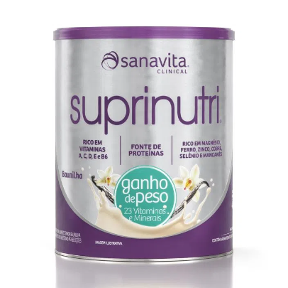 SUPRINUTRI SANAVITA 400G SABOR BAUNILHA
