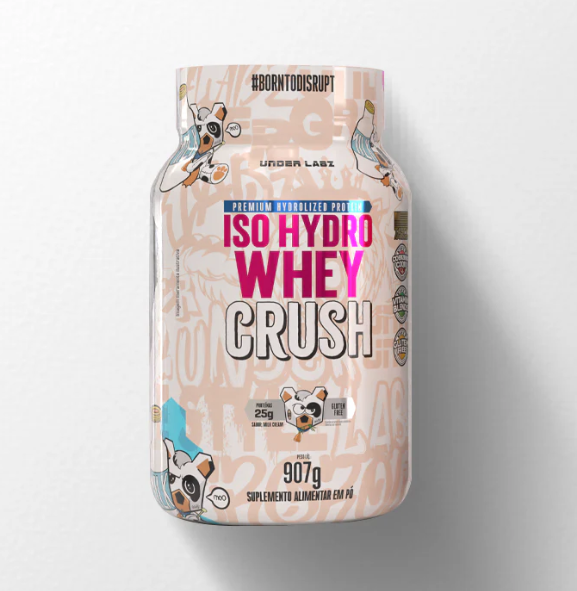 ISO HYDRO WHEY CRUSN UNDER LABZ POTE 907G SABOR MILK