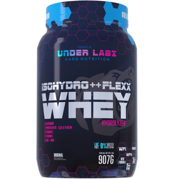 ISOHYDRO++ FLEXX WHEY UNDER LABZ POTE 907G SABOR ORIGINAL