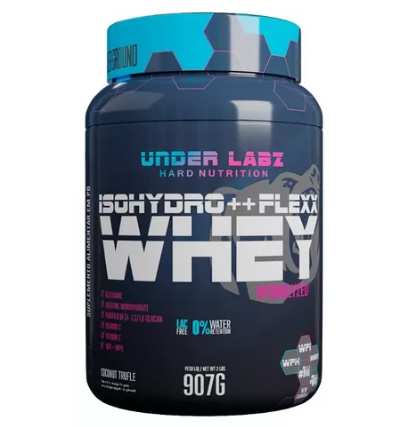 ISOHYDRO++ FLEXX WHEY UNDER LABZ POTE 907G SABOR COCONUT