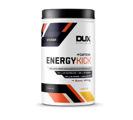 ENERGY KICK CAFFEINE DUX POTE 1KG SABOR LARANJA