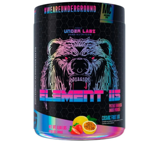 ELEMENT US UNDER LABZ POTE 400G SABOR COSMIC FRUIT MIX