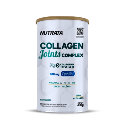 COLLAGEN JOINTS COMPLEX NUTRATA POTE 300G SABOR LIMAO