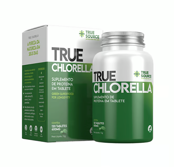 TRUE CHLORELLA TRUE SOURCE 120TABLETES
