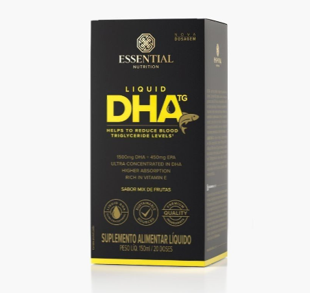DHA TG LIQUID ESSENTIAL 150ML SABOR MIX DE FRUTAS