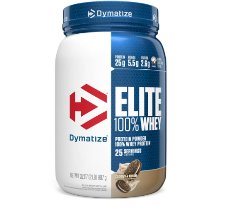 ELITE 100% WHEY POTE 907G SABOR COOKIES & CREAM