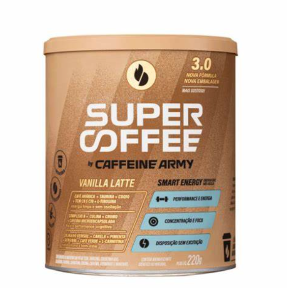 SUPERCOFFE VANILLA LATTE 220G
