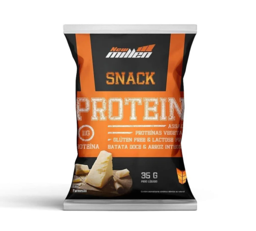 SNACK PROTEIN NEW MILLEN 35G SABOR PARMESAO
