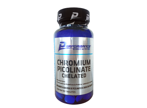 PICOLINATO DE CROMO QUELATO PERFORMANCE 100TABLETES
