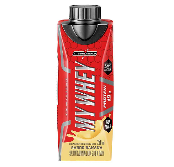 MY WHEY INTEGRALMEDICA 250ML SABOR BANANA